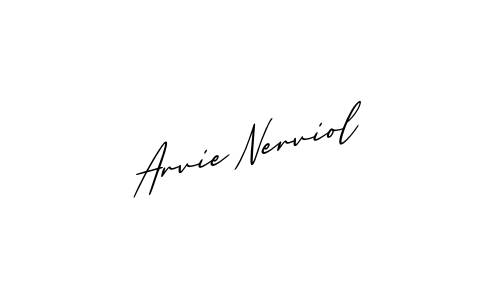 Arvie Nerviol name signature